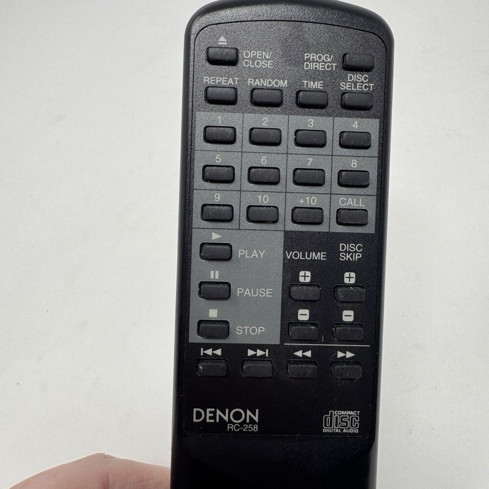 Denon RC-258 Remote Control Tested and Works - Picture 4 of 6